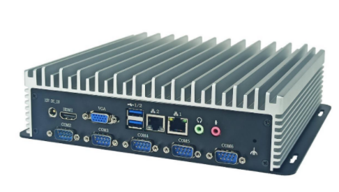无风扇工控机嵌入式主机工业电脑7167U双网高性能低功耗